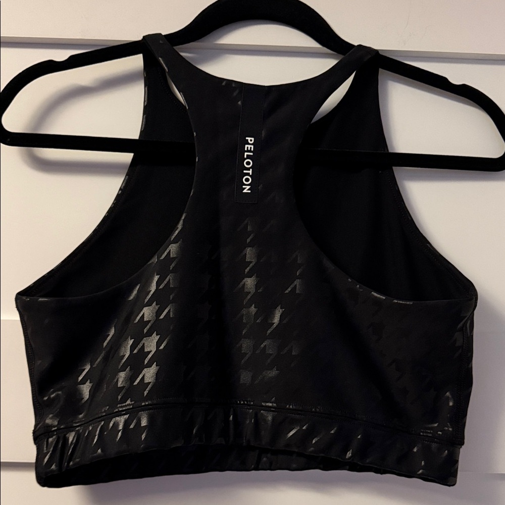 Show Up Printed Peloton Houndstooth bra - Picture 2 of 2